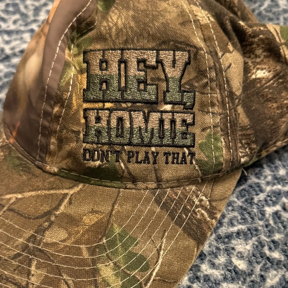 Hey Home Camouflage Party Hat